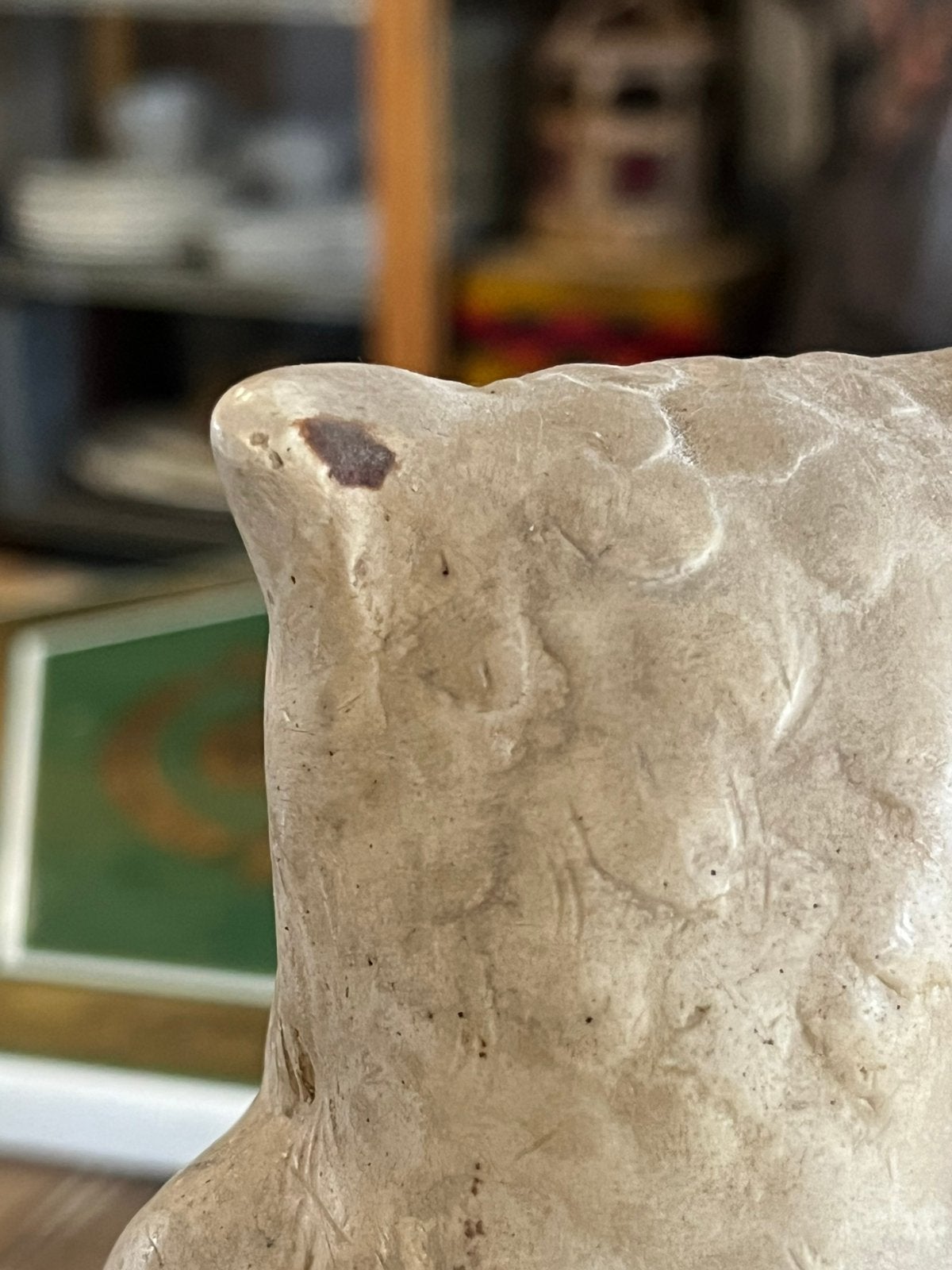 MOOI BEELDJE GIPS UIL nr 2989 jaartal 1929, Ophalen of Verzenden