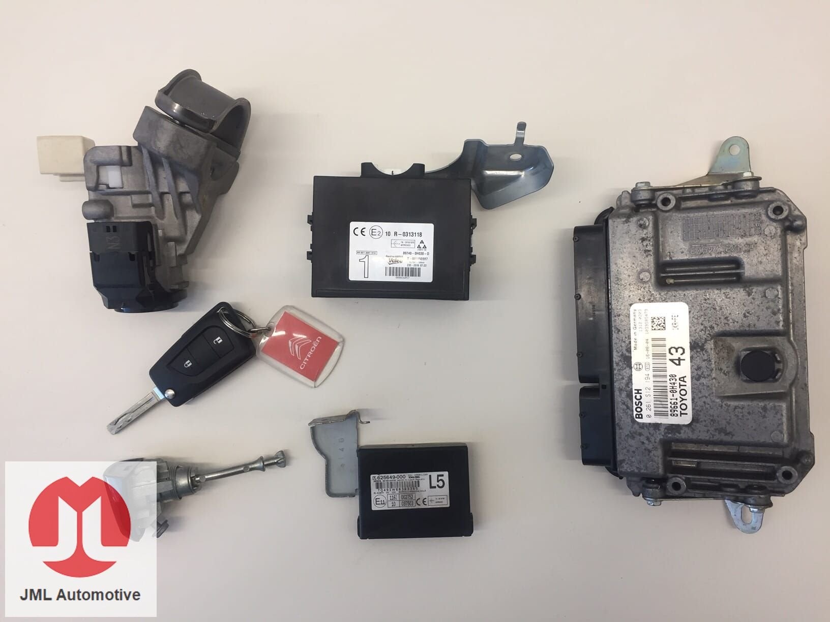 SLOTENSET COMPLEET CITROEN C1, Auto-onderdelen, Gebruikt, -, -, Ophalen of Verzenden