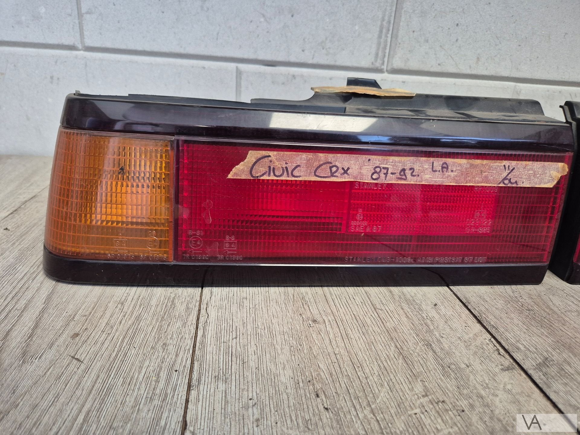 Achterlicht set van Honda Civic CRX 1987 - 1992 origineel, Honda, Gebruikt, -, -