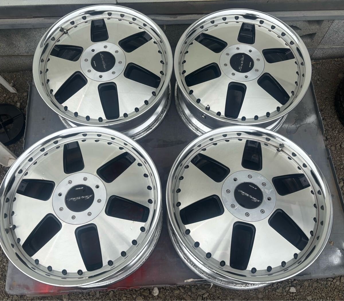 Work Euroline Type N velgen 18 inch 5x114.3 & 4x114.3, Ophalen, 18 inch, Overige, Gebruikt