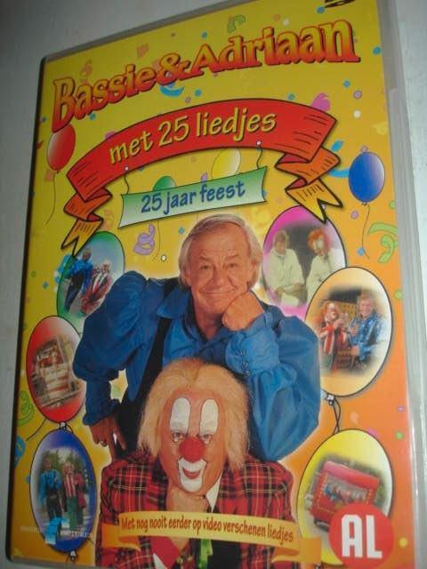Bassie en Adriaan- 25 Liedjes- VideoClips- (NIEUW), Alle leeftijden, Verzenden, Nieuw in verpakking