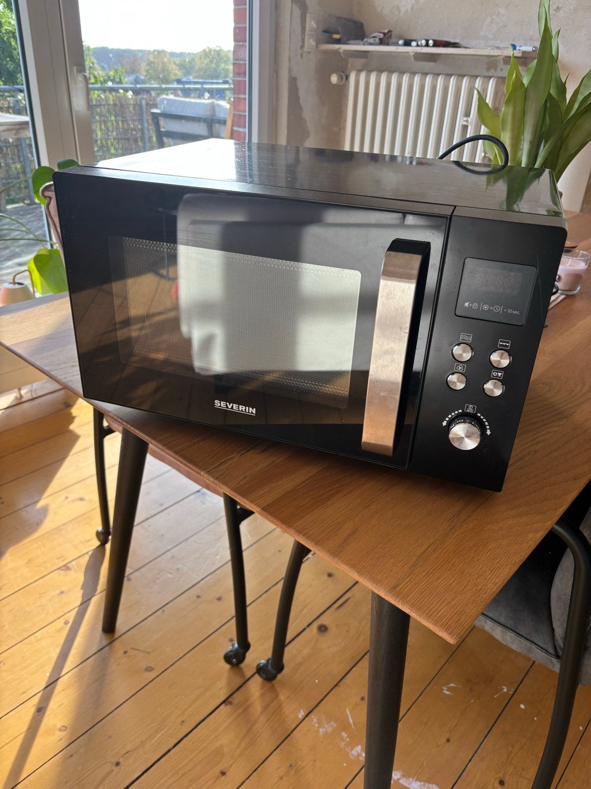 Severin combi Magnetron - Zwart, Witgoed en Apparatuur, Ophalen, Gebruikt, Grill, Magnetron