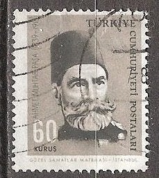 Turkije 65, persoon, Verzenden, Overige landen, Gestempeld