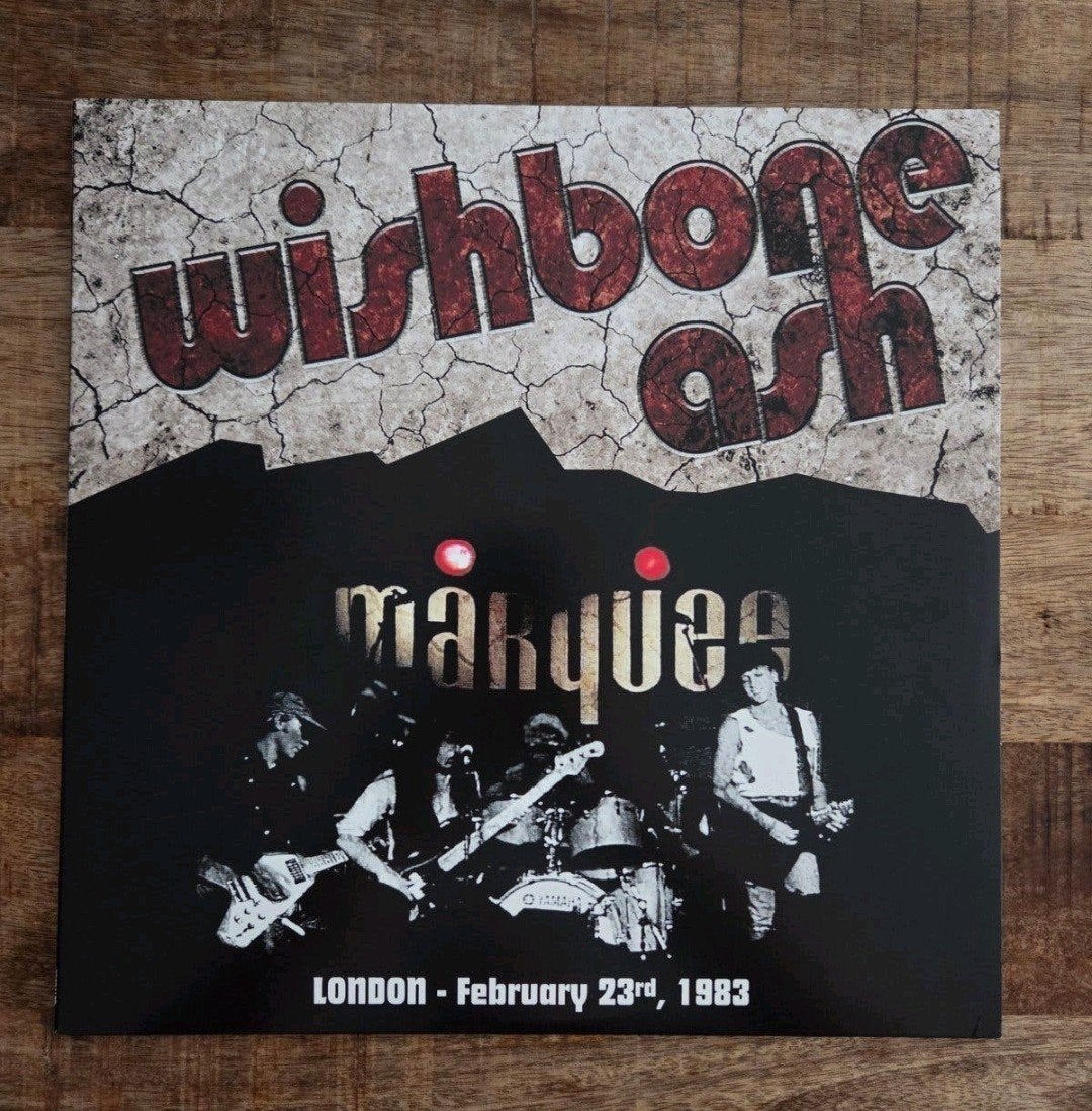 Lp wishbone ash marqee london February 23rd 1983, Ophalen of Verzenden, Zo goed als nieuw, 12 inch