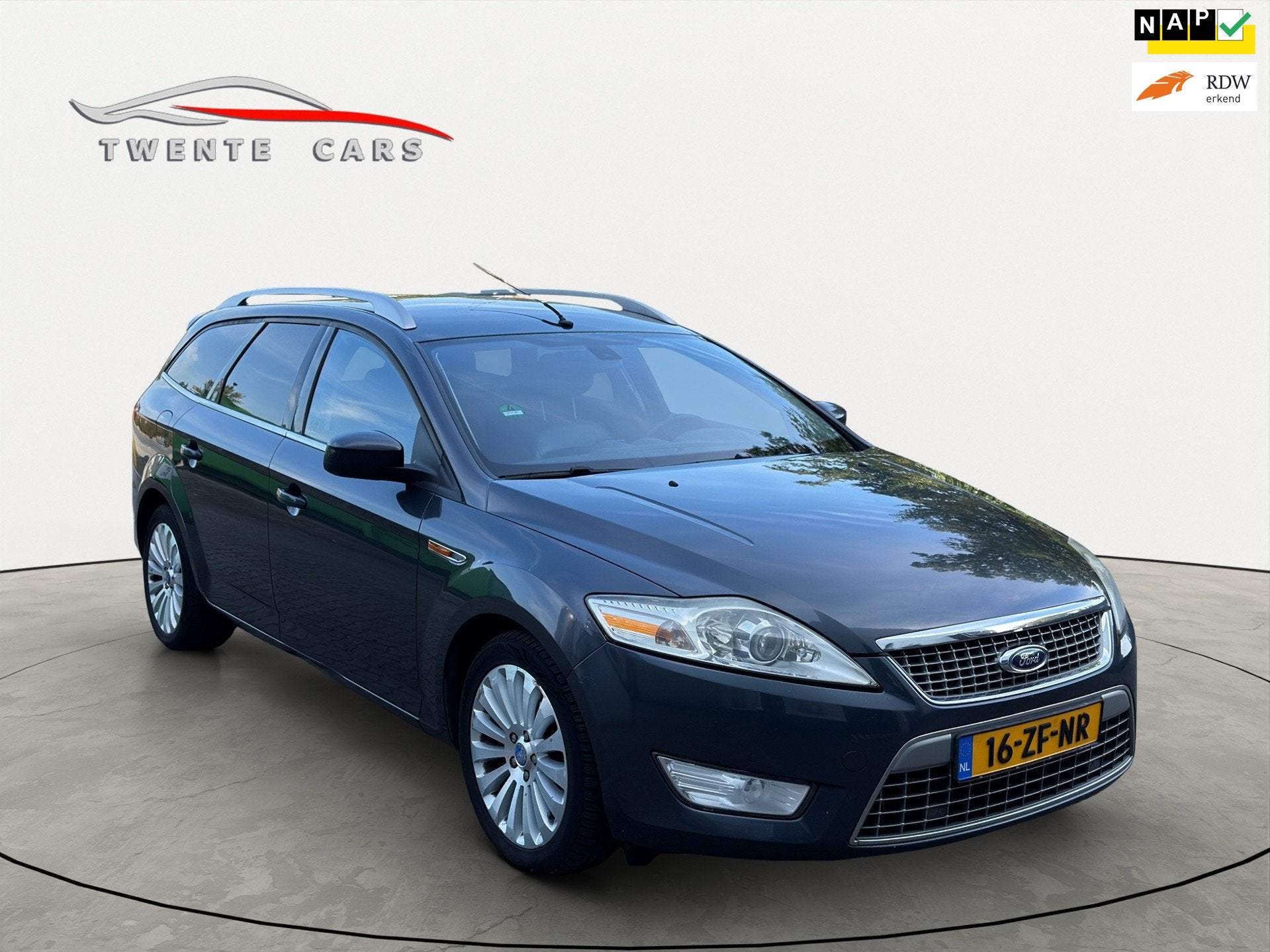 Ford Mondeo Wagon 2.5-20V Titanium | Xenon | Navi | Cruise |, Auto's, Voorwielaandrijving, 1486 kg, Zwart, Mondeo