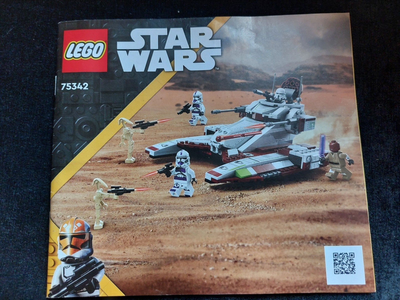 LEGO Star Wars 75342 Republic Fighter Tank, Star Wars, Lego, Ophalen of Verzenden, Zo goed als nieuw