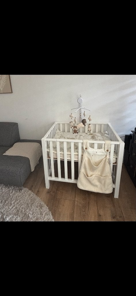 Box, Kinderen en Baby's, Boxen, Ophalen, Zo goed als nieuw, Rechthoekig, In hoogte verstelbaar