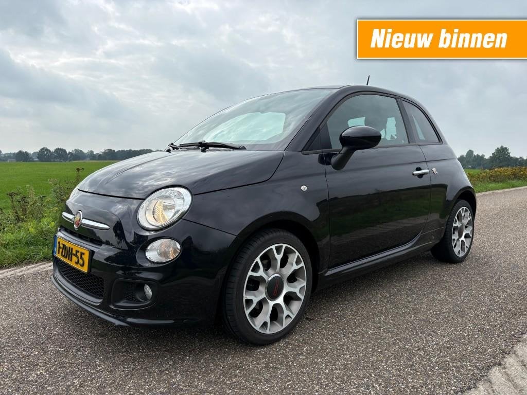 Fiat 500 0.9 TWINAIR T 500S / ABARTH UITVOERING / NETTE STAA, Auto's, Voorwielaandrijving, Gebruikt, Handgeschakeld, 26 km/l