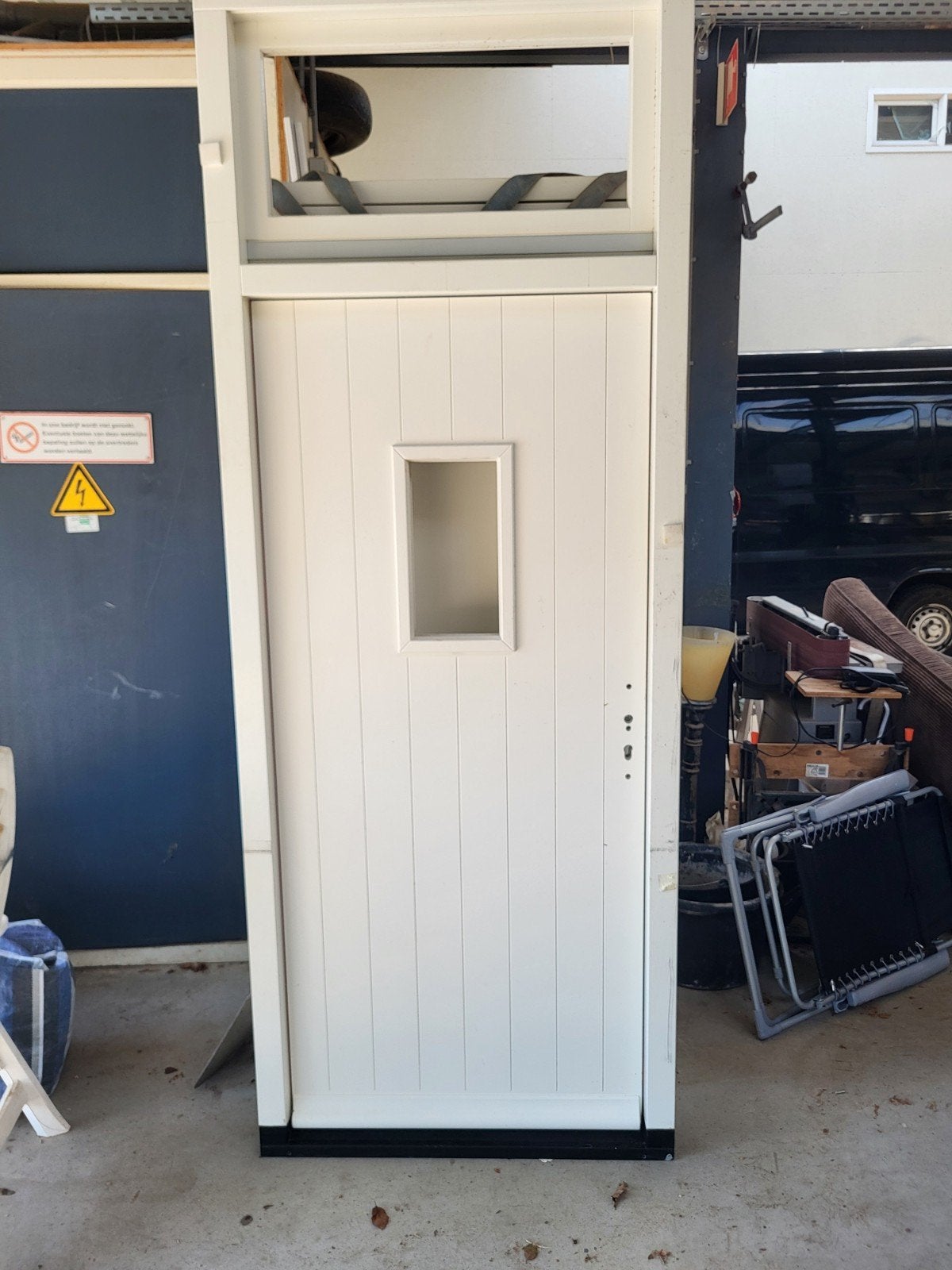 Nieuwe voordeur hardh + kozijn br 101 x 210 of 265 hoog drie, Ophalen of Verzenden