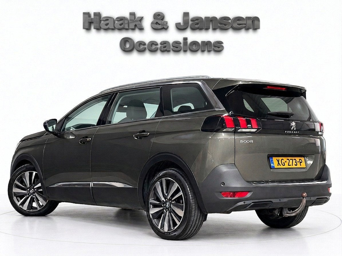 Peugeot 5008 1.6 PureTech Allure Aapative Cruise Trekhaak, Auto's, Stof, Gebruikt, 4 cilinders, 7 stoelen