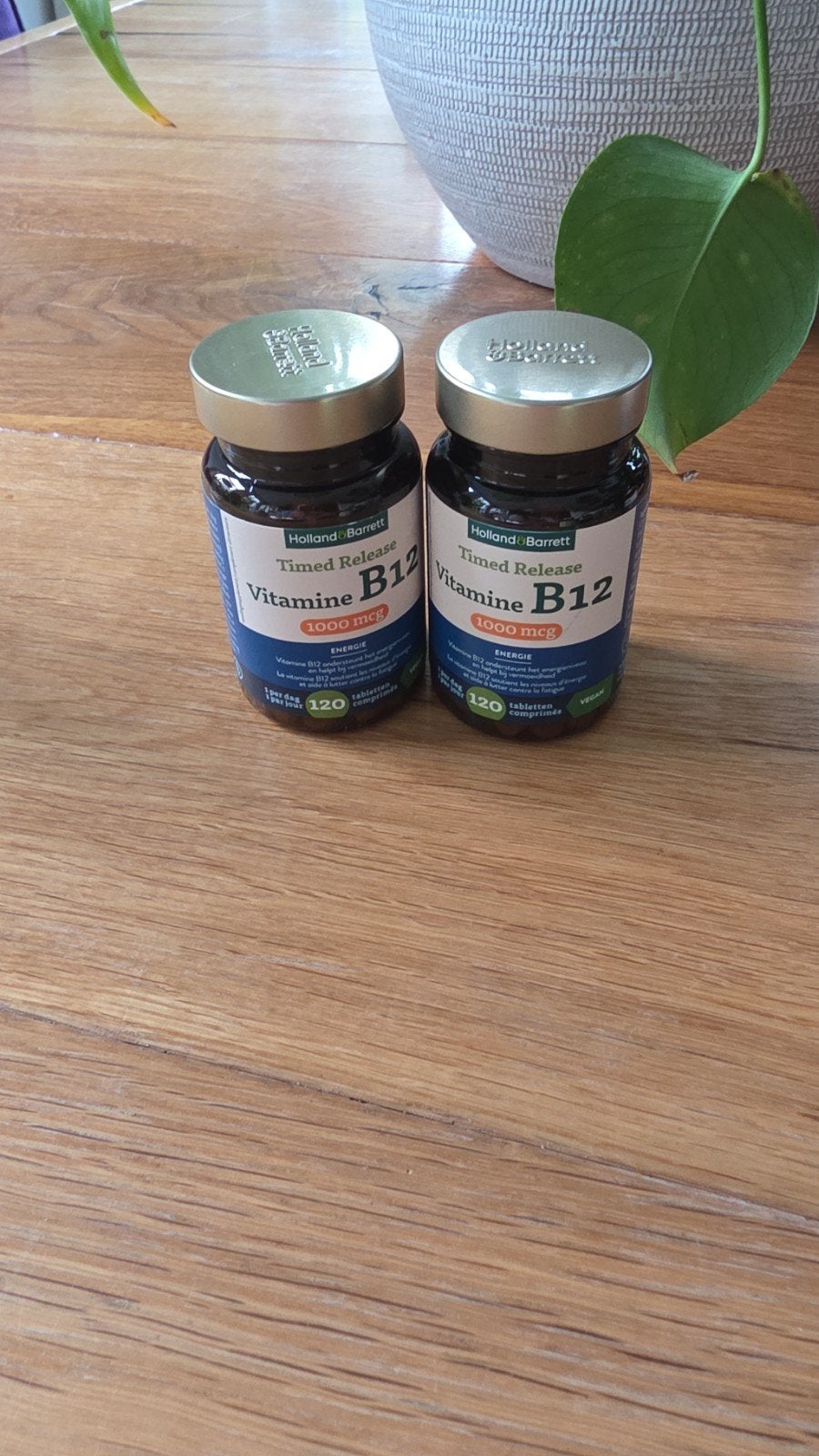 Holland & Barrett Vitamine B12 Timed Release 1000 mcg, Ophalen of Verzenden, Nieuw, Poeder of Drank