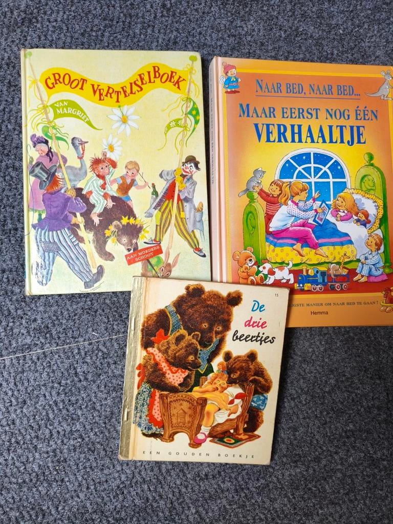 Vintage voorleesboeken 3 stuks, Boeken, Ophalen, Gelezen, Sprookjes
