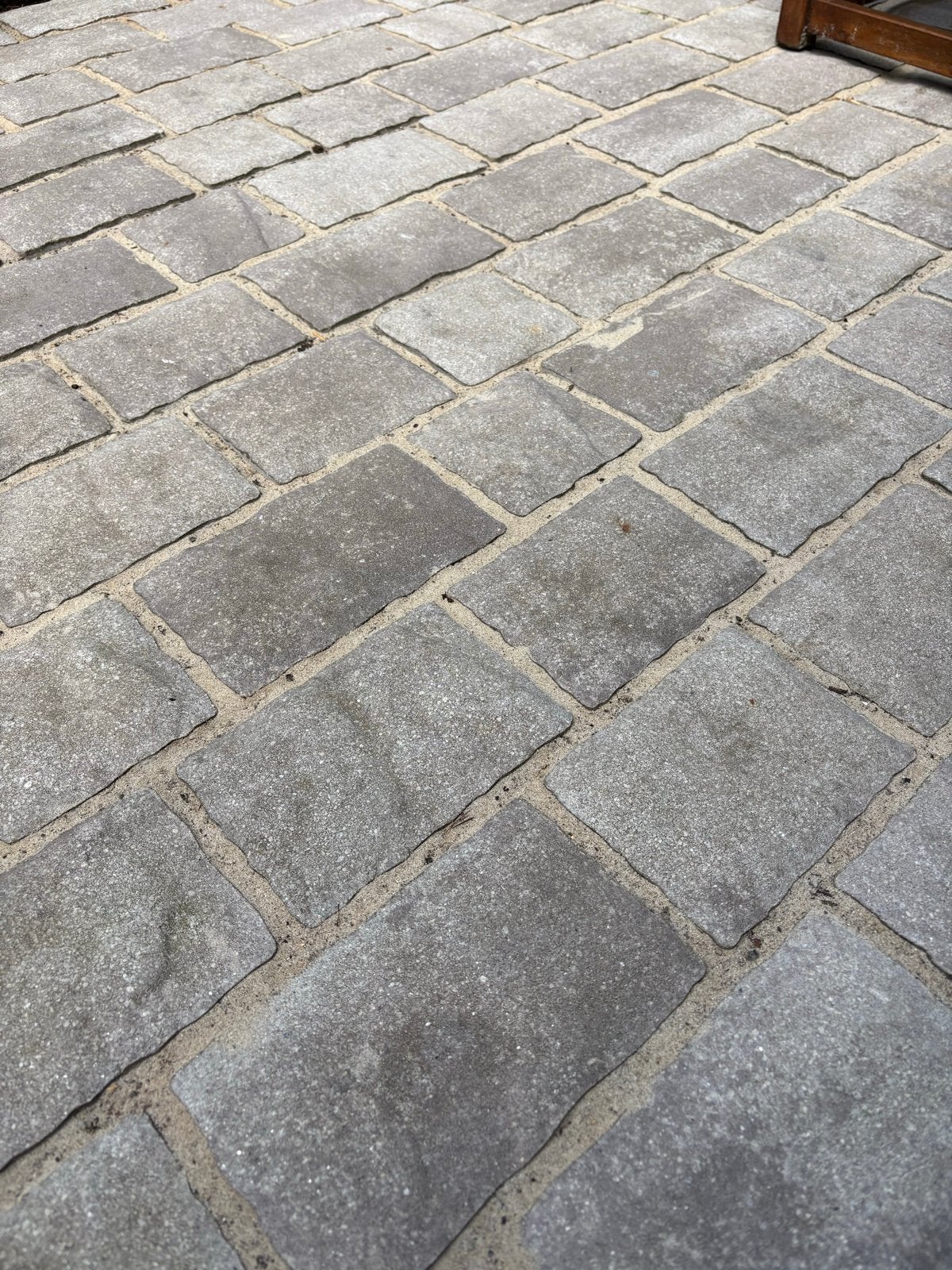 Restant kasseien +- 3 m2, Tuin en Terras, Ophalen, Klinkers, Zo goed als nieuw, Minder dan 5 m²