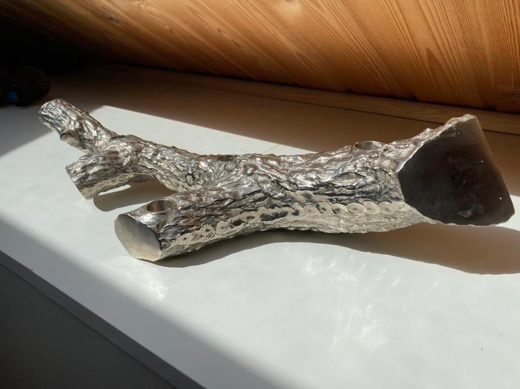 Pols Potten Kandelaar Branch. In de kleur zilver. 50 euro, Ophalen of Verzenden