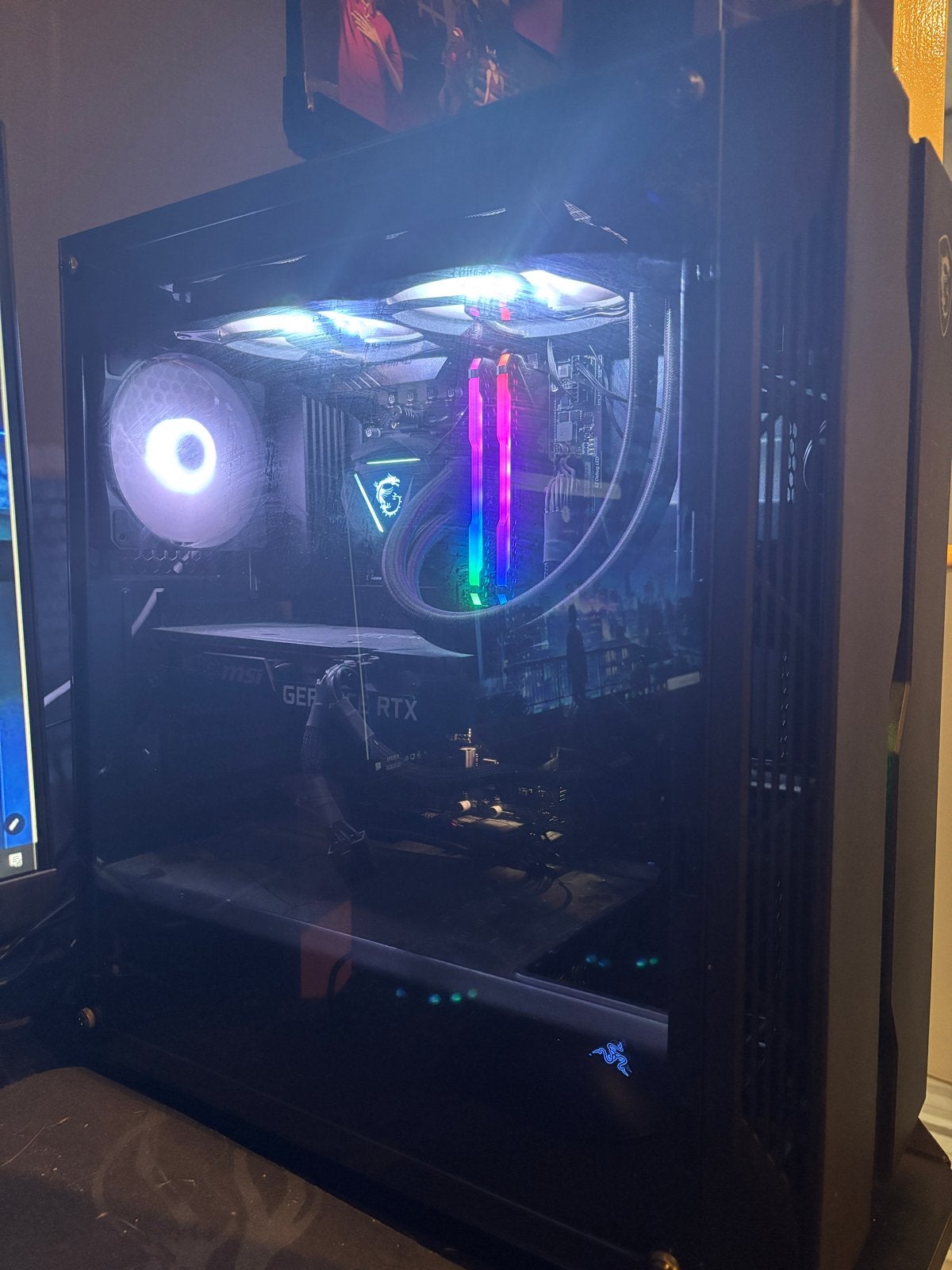 MSI Gaming PC - AMD Ryzen 5 5600, RTX 3060, 32GB RAM