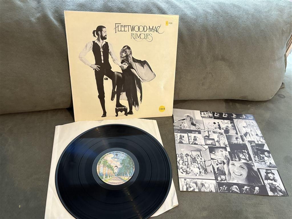 Fleetwood mac - Rumours - P1545 - Vinyl - LP, Cd's en Dvd's, Vinyl | Rock, Ophalen of Verzenden, Zo goed als nieuw, 12 inch, Poprock