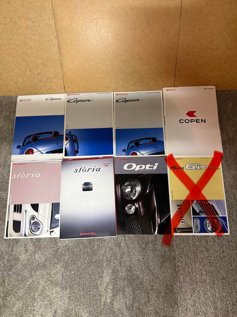 Daihatsu Boekjes, Catalogus, Flyers, Ophalen of Verzenden, Zo goed als nieuw, Overige merken