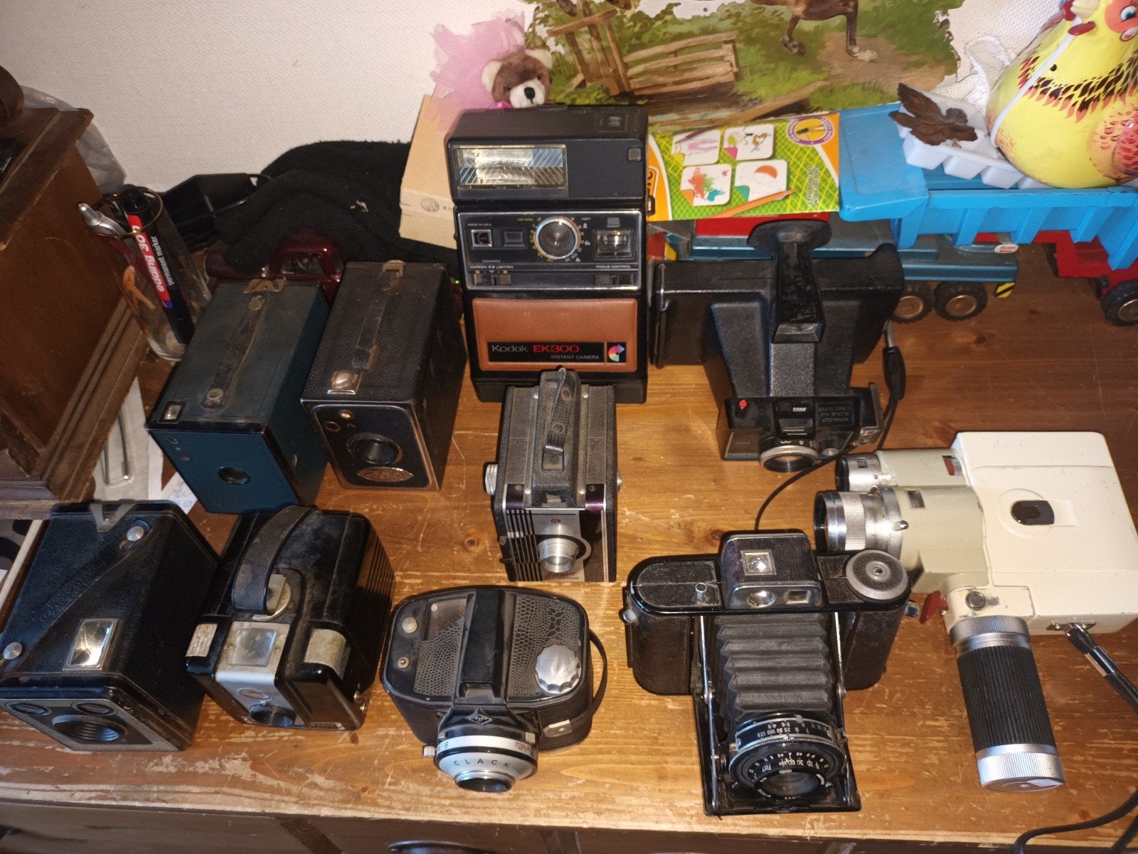 lot fotocamera's. minolta filmcamera. Kodak. Brownie., Ophalen of Verzenden, Compact, Kodak