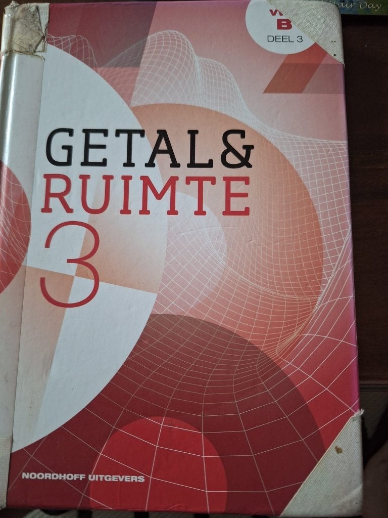 Wiskunde Getal & Ruimte VWO B - deel 3, Gelezen, Ophalen of Verzenden, Noordhoff Uitgevers, Beta