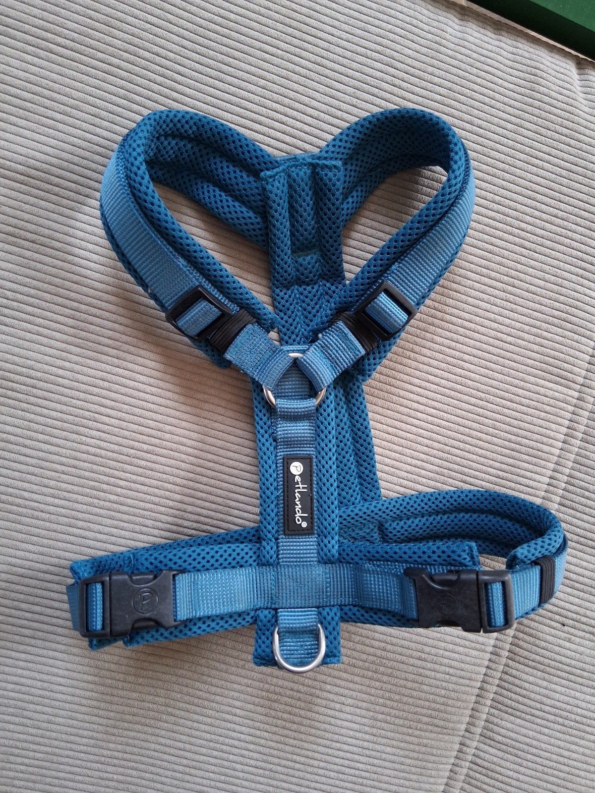 Petlando tuigje M Petrol, Dieren en Toebehoren, Honden-accessoires, Overige merken, Ophalen, Gebruikt, Hondentuig