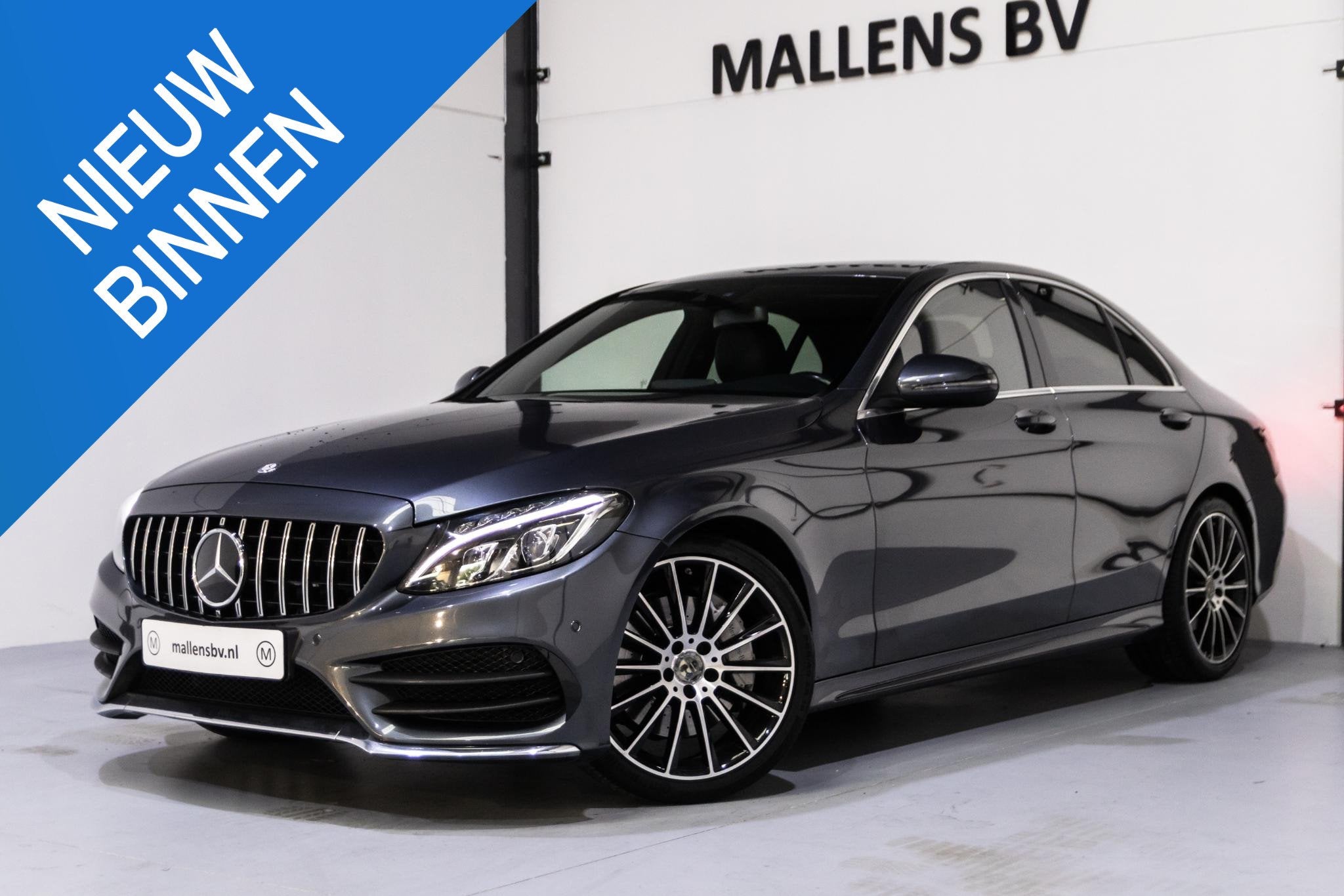 Mercedes-Benz C-klasse 250 Prestige AMG/GECHIPT/19INCH/DEALE, Automaat, Dealer onderhouden, 4 cilinders, Leder