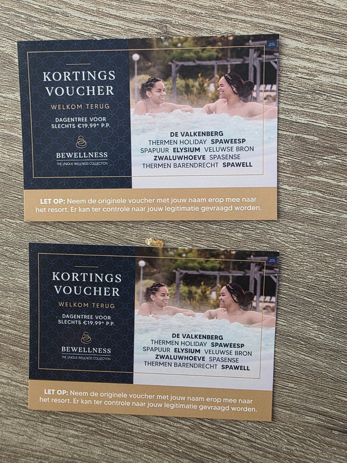 Kortingscode voor sauna, Twee personen
