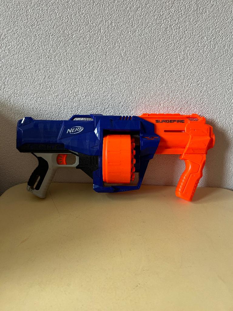Nerf N-Strike Elite Surgefire, Ophalen of Verzenden, Gebruikt