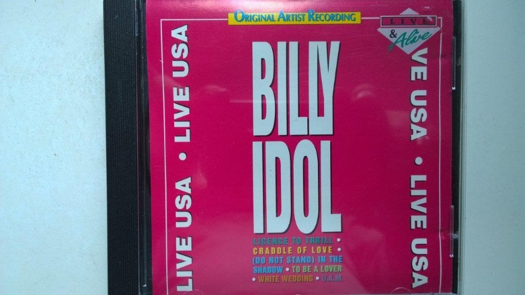 Billy Idol - Live USA, Cd's en Dvd's, Cd's | Rock, Zo goed als nieuw, Poprock, Ophalen of Verzenden