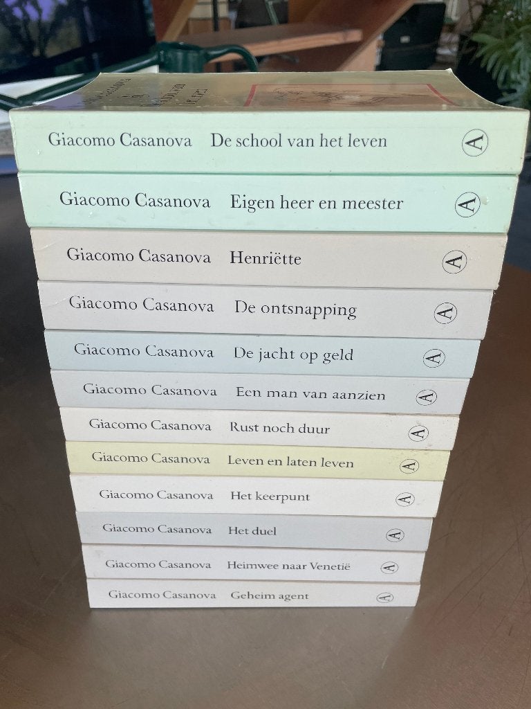 Memoires van Casanova compleet 12 delen, Ophalen of Verzenden, Zo goed als nieuw, Voor 1940, Giacomo Casanova