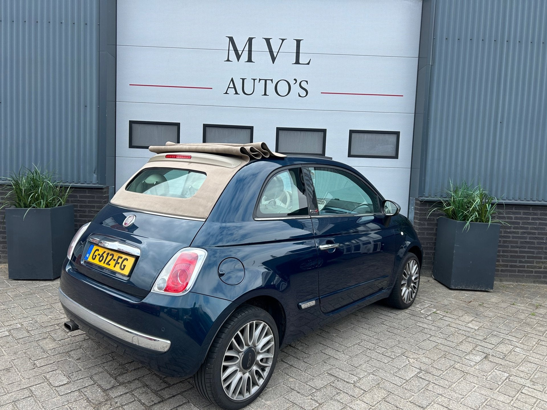 Fiat 500 C 1.2 Lounge, Auto's, Fiat, Voorwielaandrijving, Gebruikt, 4 cilinders, Cabriolet