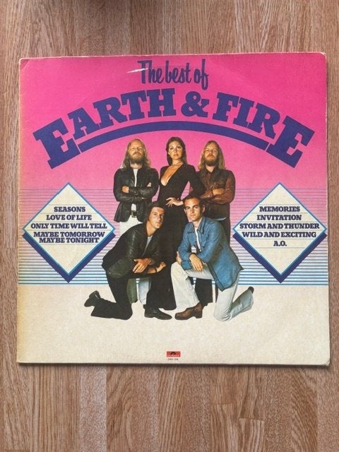 LP The best of Earth & Fire /met Jerney Kaagman / 1975, LP, Pop, Ophalen of Verzenden, Zo goed als nieuw