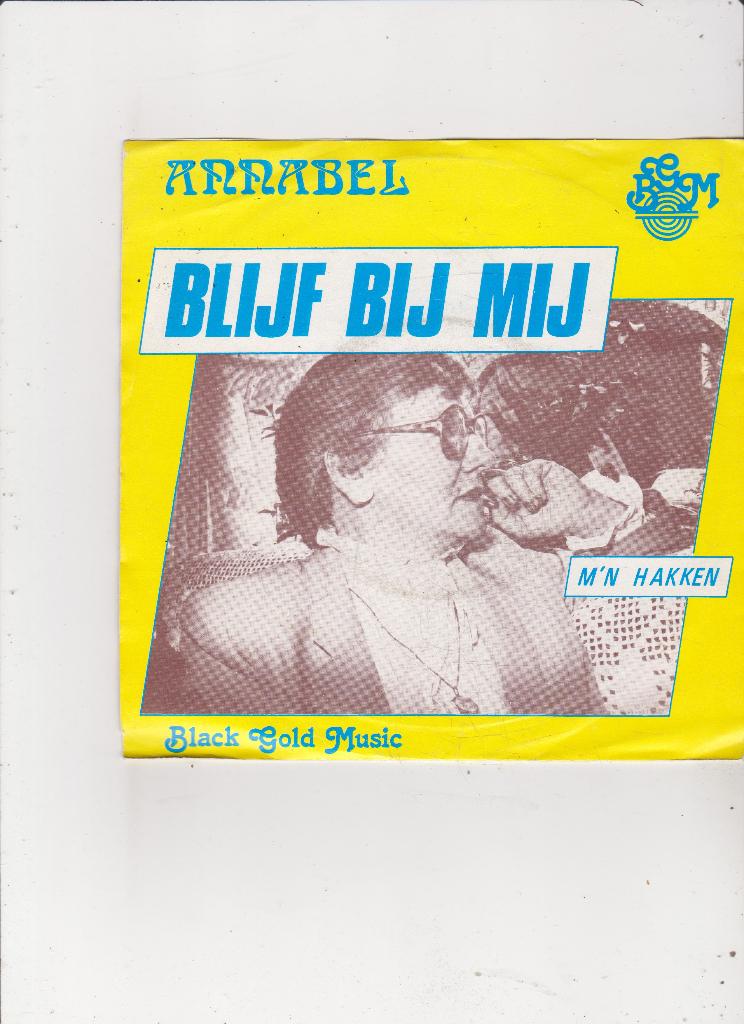 Single Annabel - Blijf bij mij, Cd's en Dvd's, Ophalen of Verzenden, Gebruikt, 7 inch, Nederlandstalig