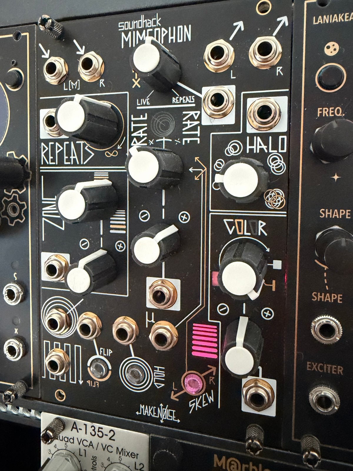 Make Noise Mimeophon Eurorack Module, Ophalen of Verzenden, Zo goed als nieuw, Overige aantallen, Overige merken