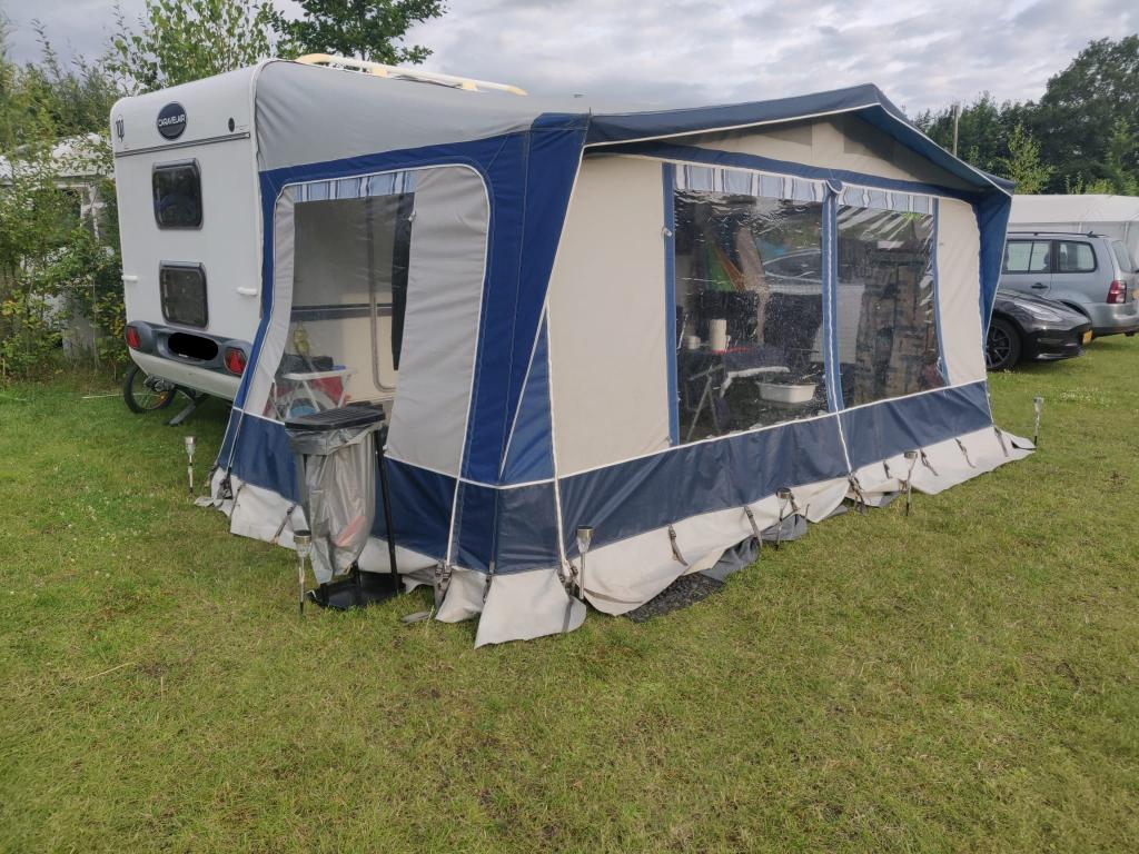 Voortent maat 9 Caravelair, Ophalen, Gebruikt, Campingmeubel-accessoire