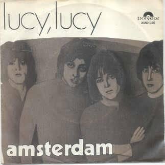 Nederbeat- Amsterdam- Lucy lucy, Cd's en Dvd's, Vinyl Singles, Gebruikt, Beschermende buitenhoes, Fotohoes, Originele persing