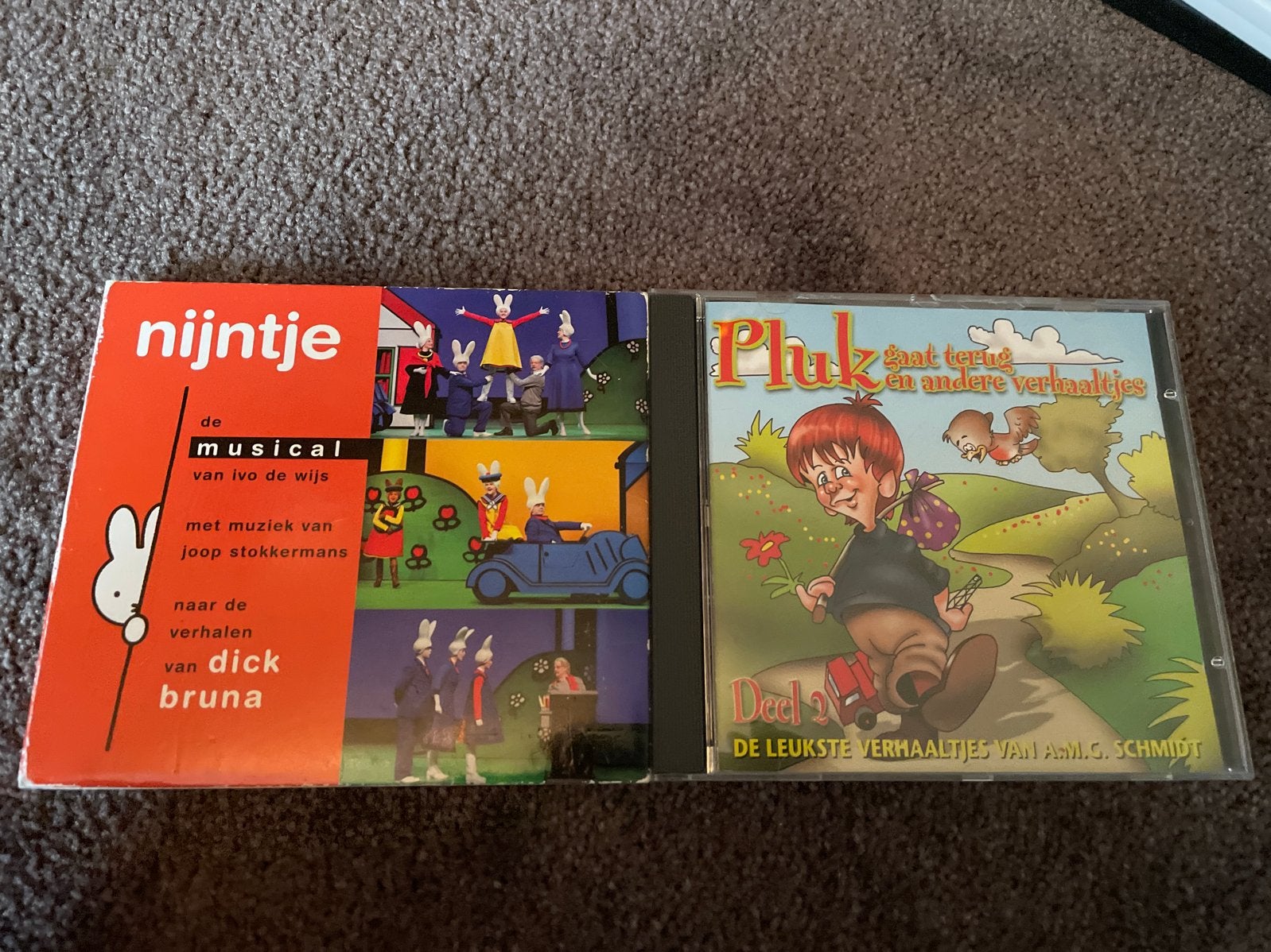 Nijntje Musical & Pluk van de Petteflet Luisterboek CD's, Cd's en Dvd's, Gebruikt, Luisterboek, Ophalen of Verzenden, 3 tot 5 jaar