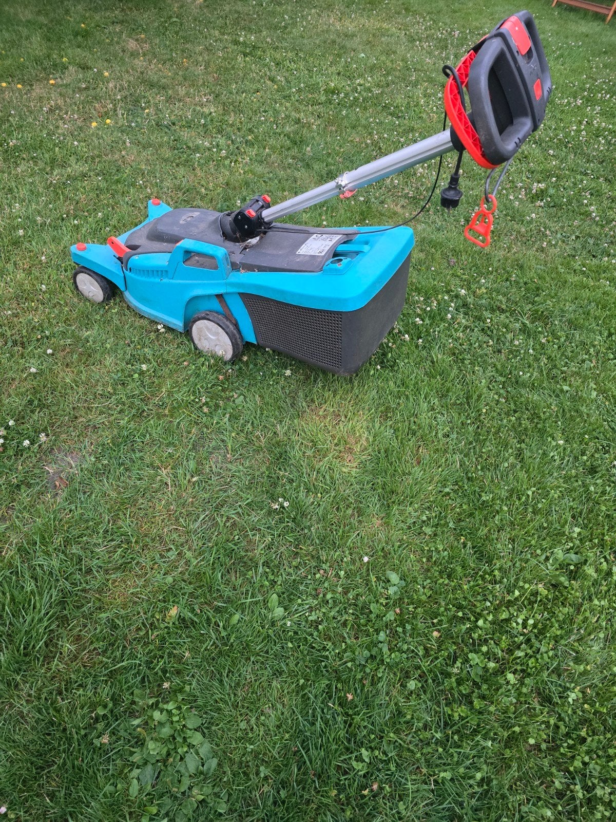 Gardena Elektrische Grasmaaier - Type 38E, Tuin en Terras, Grasmaaiers, Ophalen, Cirkelmaaier, Gebruikt, Elektrische grasmaaier