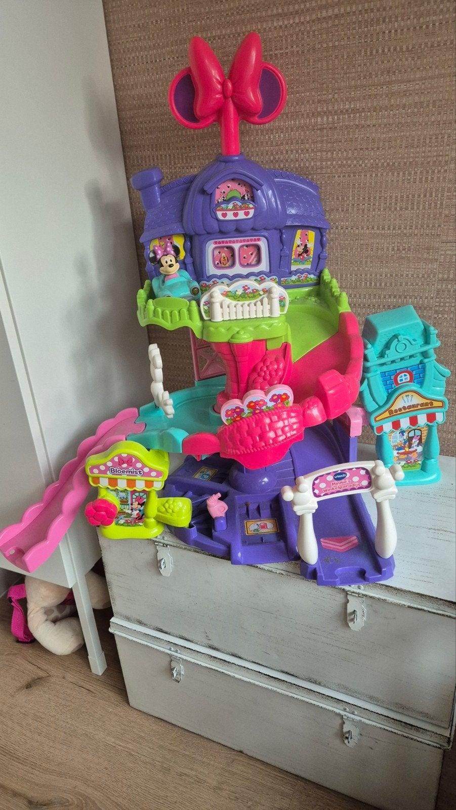 VTech Toet Toet Auto's Disney Minnie's Winkelparadijs, Ophalen, Zo goed als nieuw, Jongen of Meisje