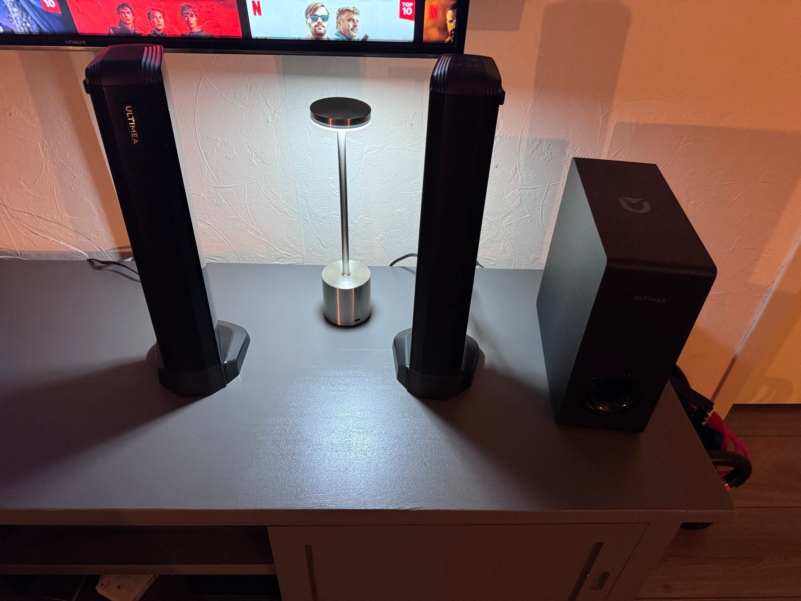 Ultimea Soundbar met Subwoofer en Afneembare Speakers, Speakerset, Zo goed als nieuw, Geschikt voor surround/home cinema, Ophalen