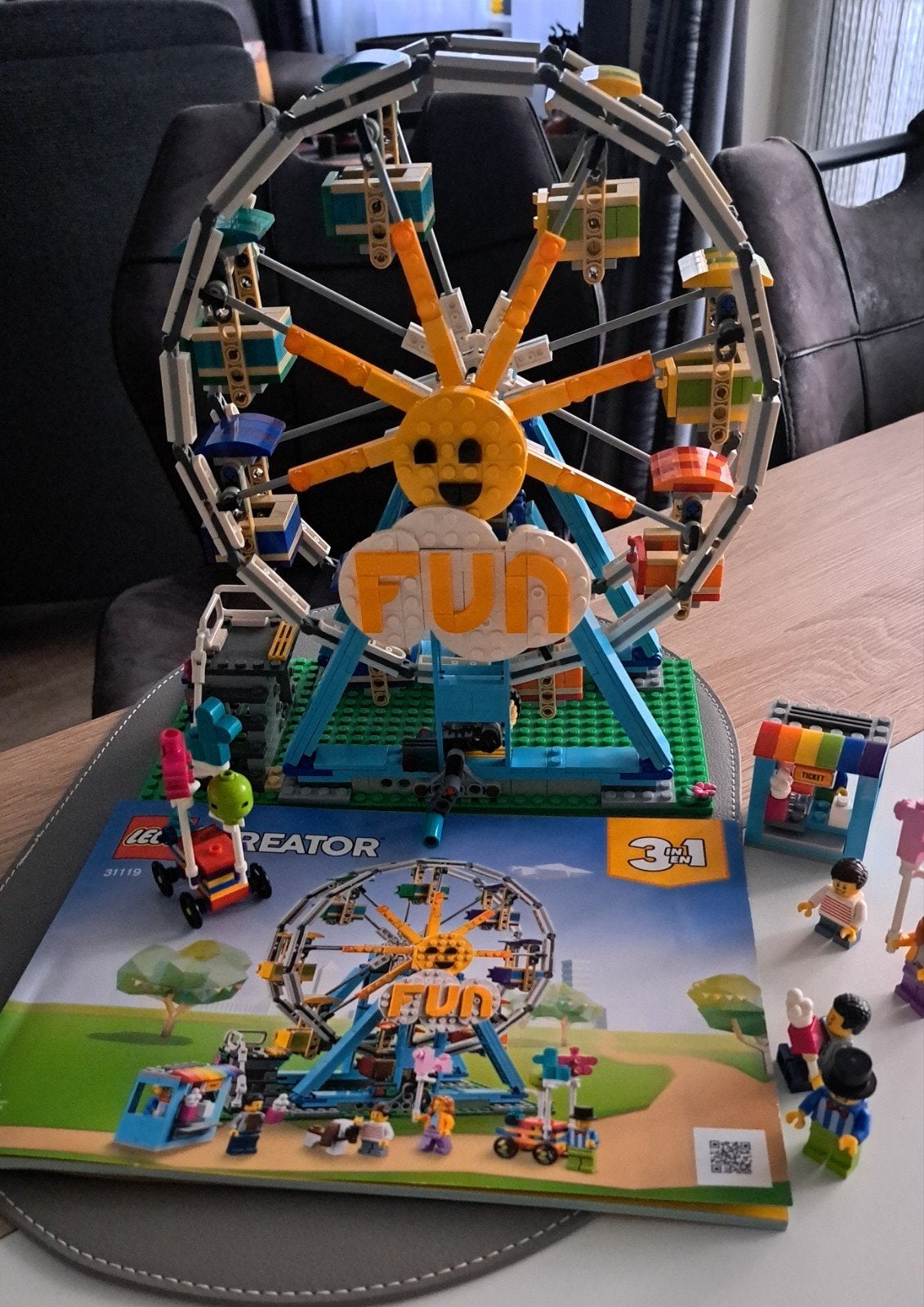 lego reuzenrad en botsauto's, Ophalen of Verzenden, Gebruikt, Overige merken