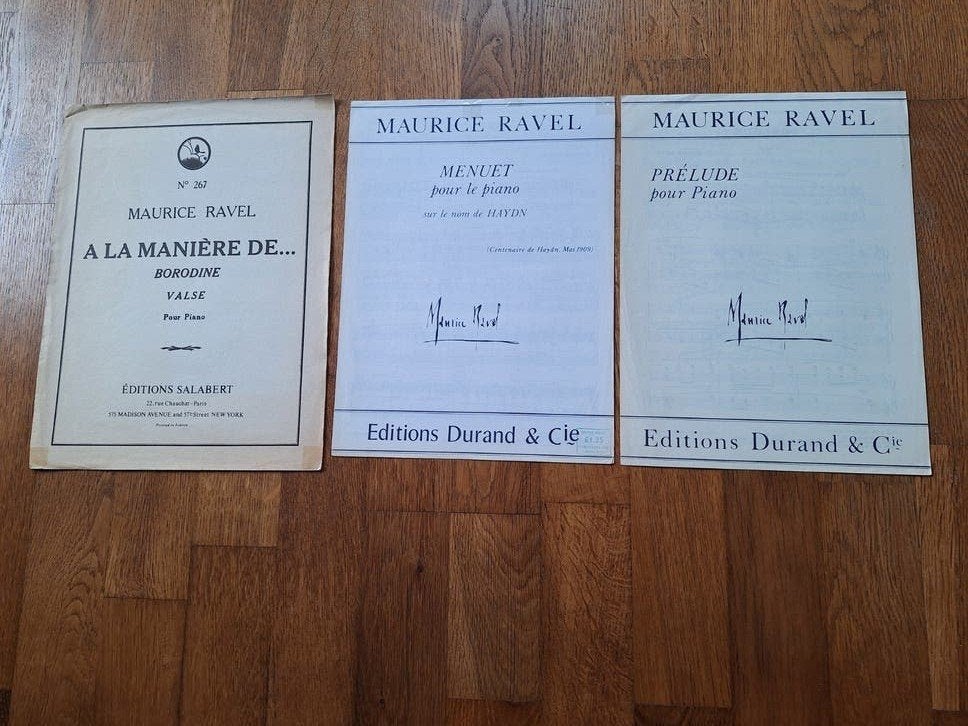 Ravel piano., Gebruikt, Klassiek, Ophalen of Verzenden, Artiest of Componist