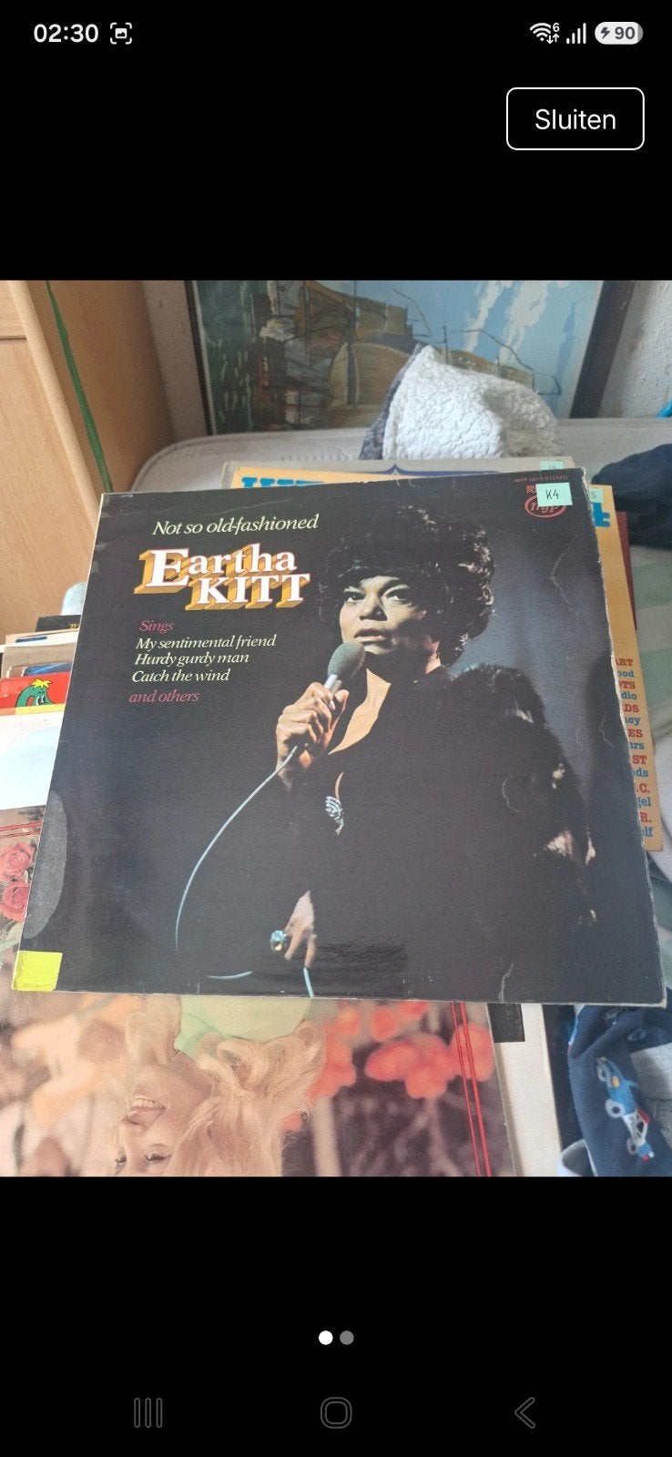 Eartha Kitt - Not So Old-Fashioned LP (Pop/Soul), LP, Gebruikt, Pop, Ophalen of Verzenden