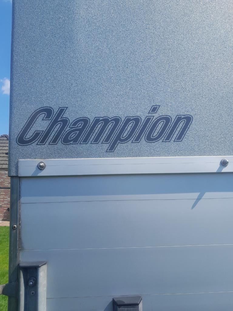 Bockmann champion, Ophalen, Gebruikt, Aluminium, 2-paards trailer