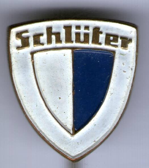 Schlüter koper tractoren speldje ( E_174), Verzenden, Zo goed als nieuw, Transport, Speldje of Pin