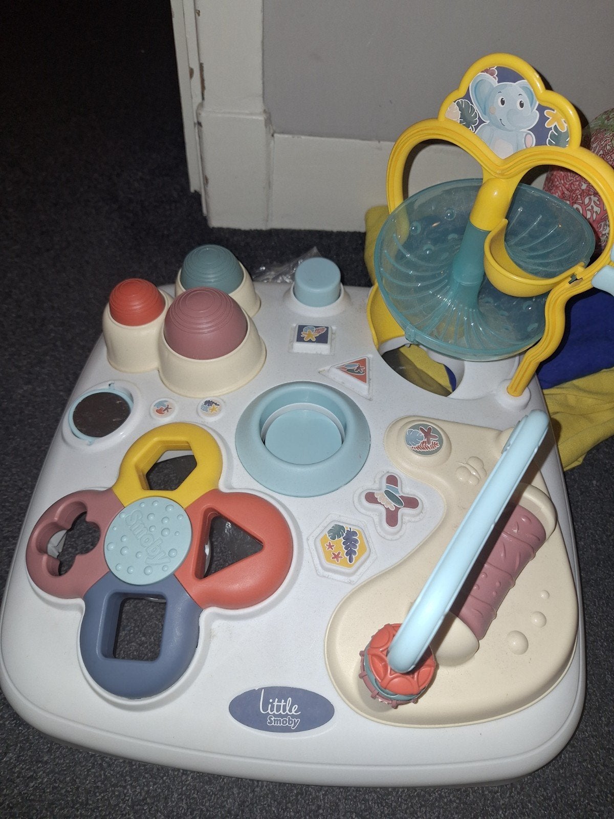 Little Smoby Activiteitenbord - Zo goed als nieuw, Ophalen of Verzenden, Zo goed als nieuw, Overige typen, Met geluid