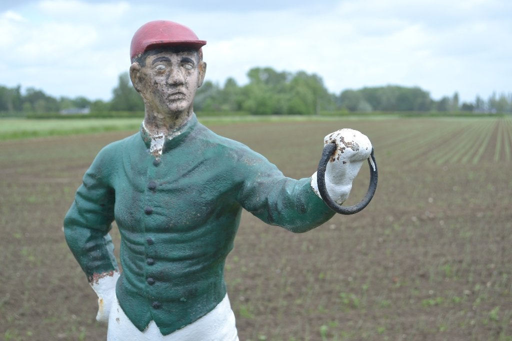 Antieke gietijzeren jockey, Ophalen, Gebruikt, Overige materialen, Overige typen