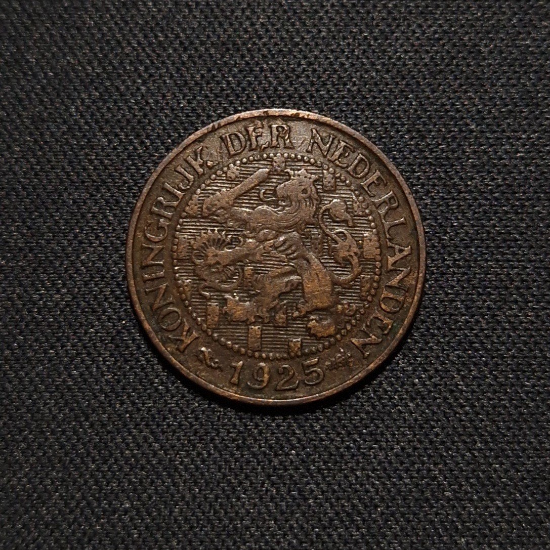 1 cent 1925, Postzegels en Munten, Munten | Nederland, Verzenden, Koningin Wilhelmina, 1 cent, Losse munt