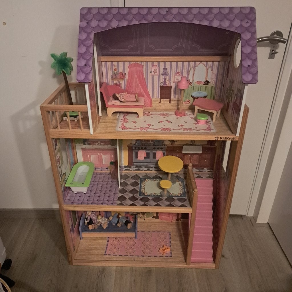 Poppenhuis kiddcraft, Ophalen, Zo goed als nieuw, Poppenhuis