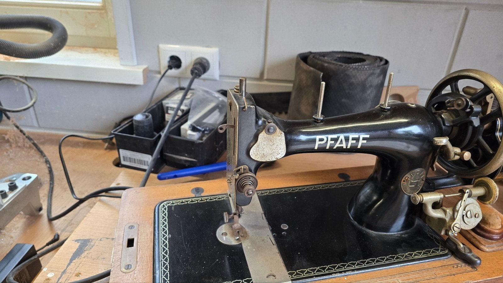 Mooie Pfaff 11 Naaimachine uit de jaren '20, Ophalen of Verzenden