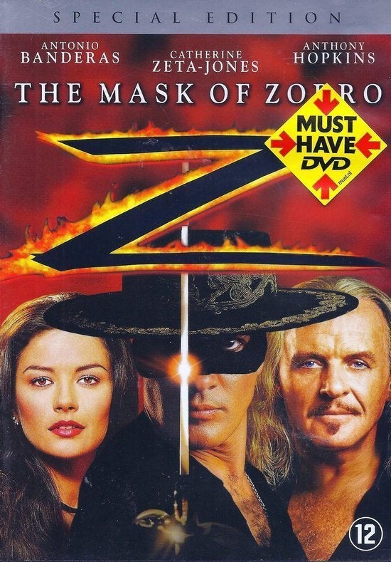the mask of zorro ( hopkins , banderas , c zeta jones ), Ophalen of Verzenden, Nieuw in verpakking